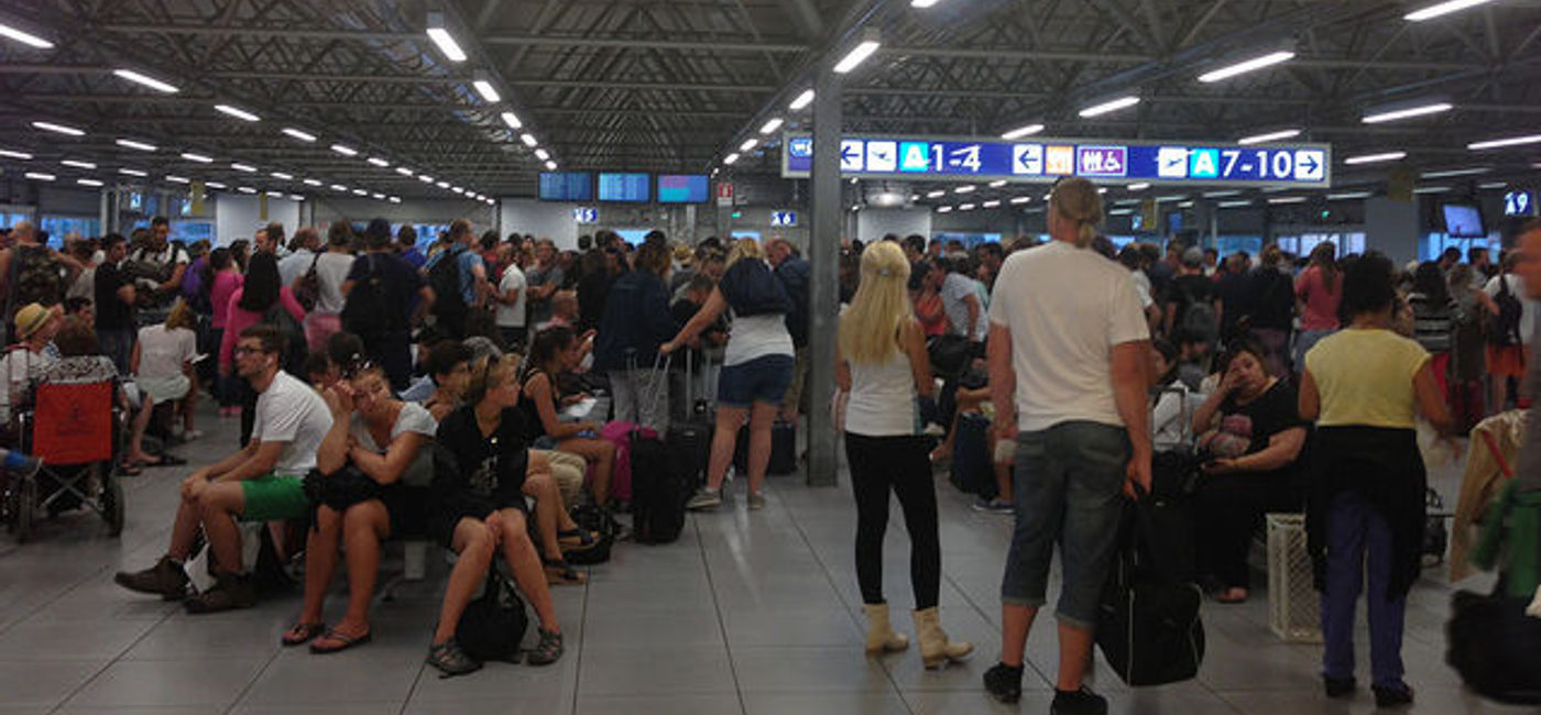 Image: PHOTO: The next time you're preparing to fly, think twice about what you wear. (photo via Flickr/Sean MacEntee)