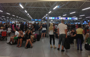 Airport departure delays
