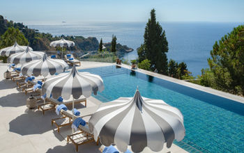 Infinity Pool, San Domenico Palace, Taormina, A Four Seasons Resort, Sicily, Italy, The White Lotus
