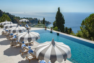 Infinity Pool, San Domenico Palace, Taormina, A Four Seasons Resort, Sicily, Italy, The White Lotus