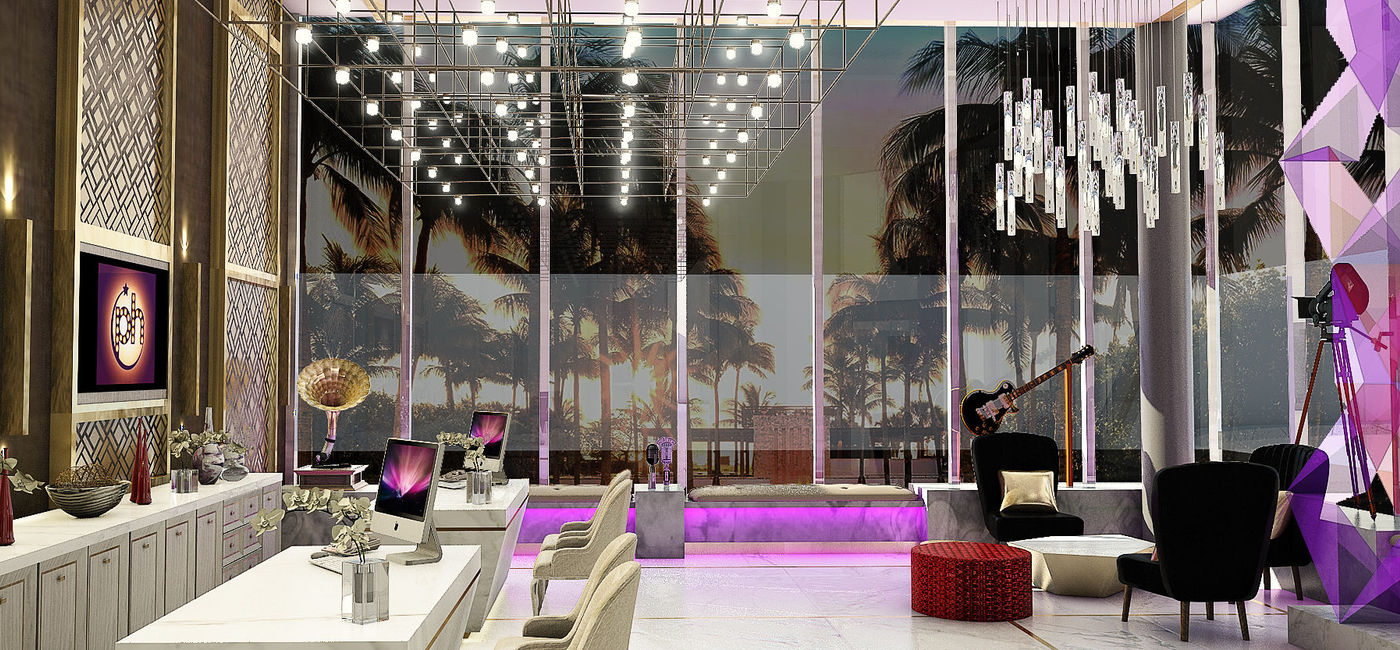 Image: PHOTO: Rendering of the adult check-in area. (photo via Planet Hollywood Cancun)