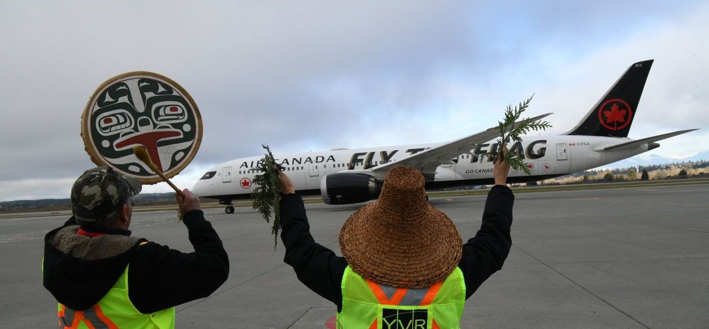 Image: Fly the flag Air Canada (Fly the flag Air Canada)