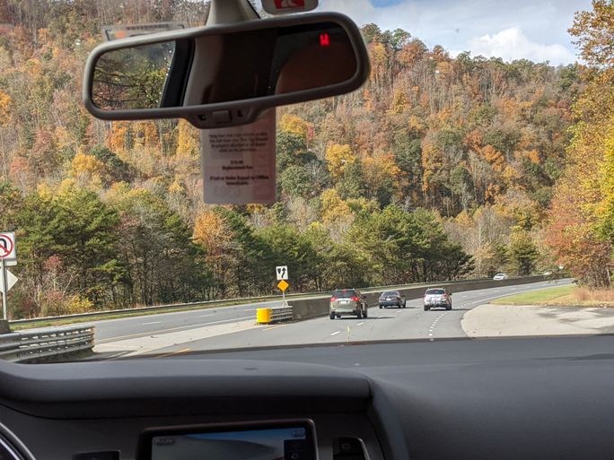 Road trip in Great Smoky Mountains Road trip in Great Smoky Mountains