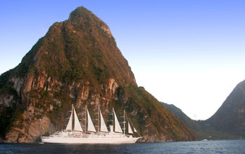 Wind Surf, Windstar cruises, St. Lucia, tropics, destinations