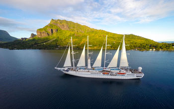 Wind Spirit, Windstar cruises, Moorea, Tahiti, tropics, destinations