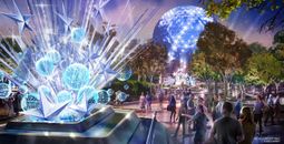 Rendering of EPCOT's continued transformation.