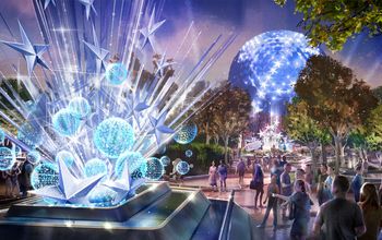Rendering of EPCOT's continued transformation.