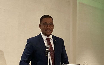 The Hon. Minister of Tourism and Transport, Kenneth Bryan