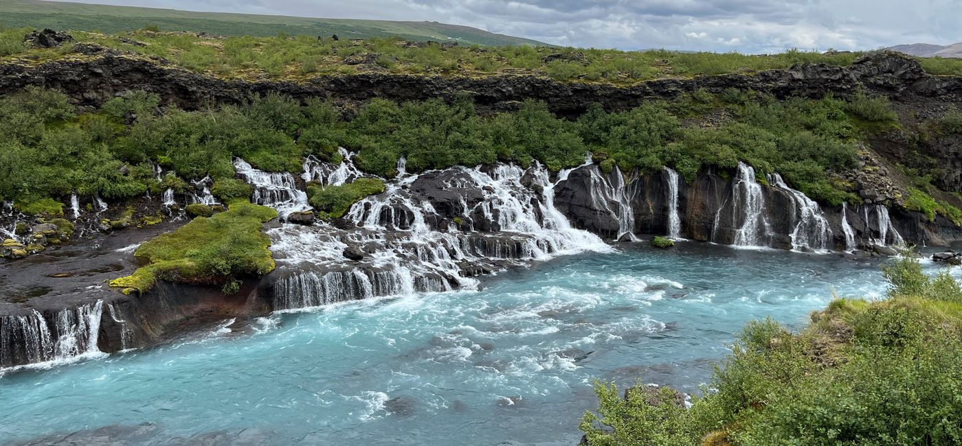 Image: Hraunfossar waterfalls in Iceland’s Hyita River (Photo Credit: Theresa Norton)