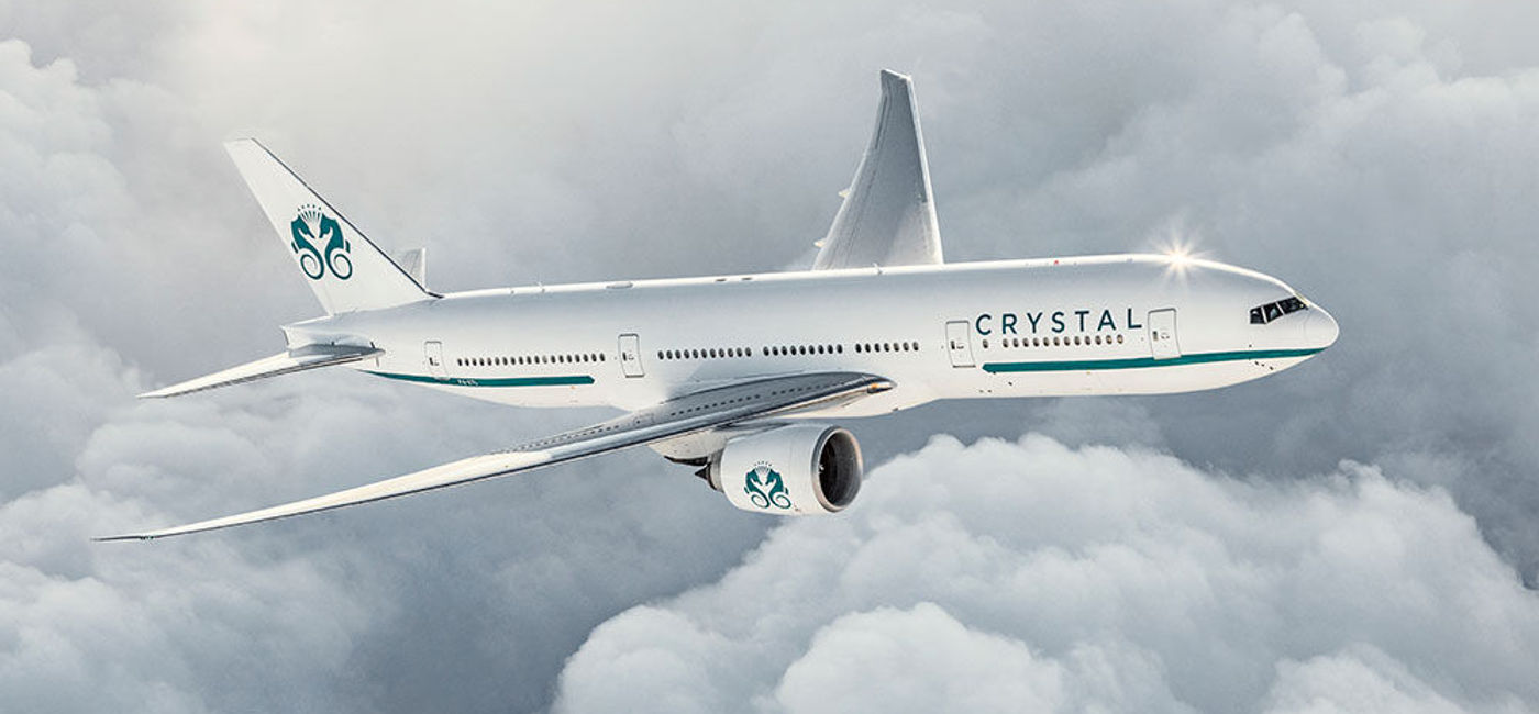 Image: PHOTO: Crystal AirCruises' Crystal Skye. (photo courtesy of Crystal Cruises)