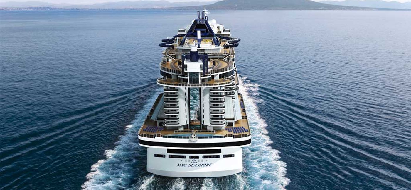 Image: MSC Seashore. (PHOTO: courtoisie de Sunwing)