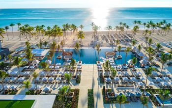 Pool area at Hyatt Zilara Cap Cana