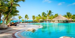 Quiet pool area at Sanctuary Cap Cana