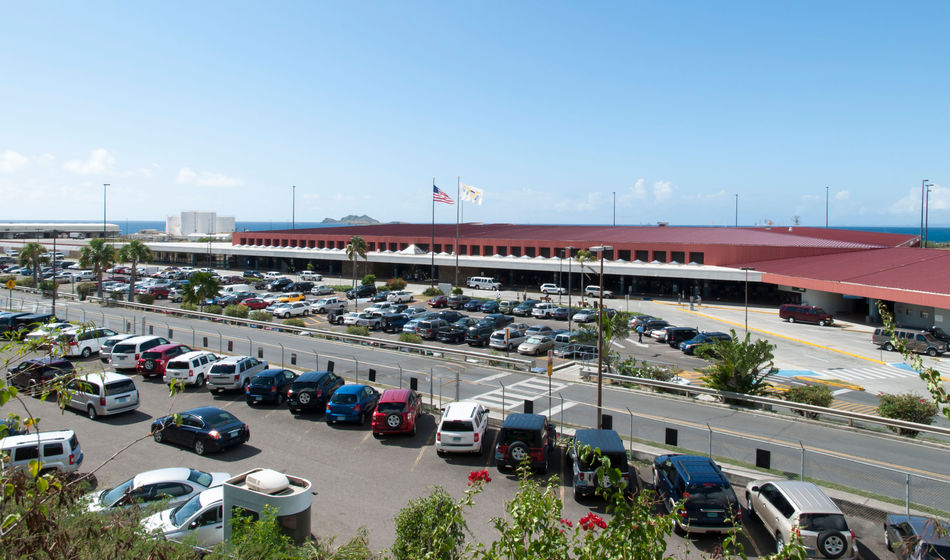 Cyril E. King International Airport in St. Thomas, USVI