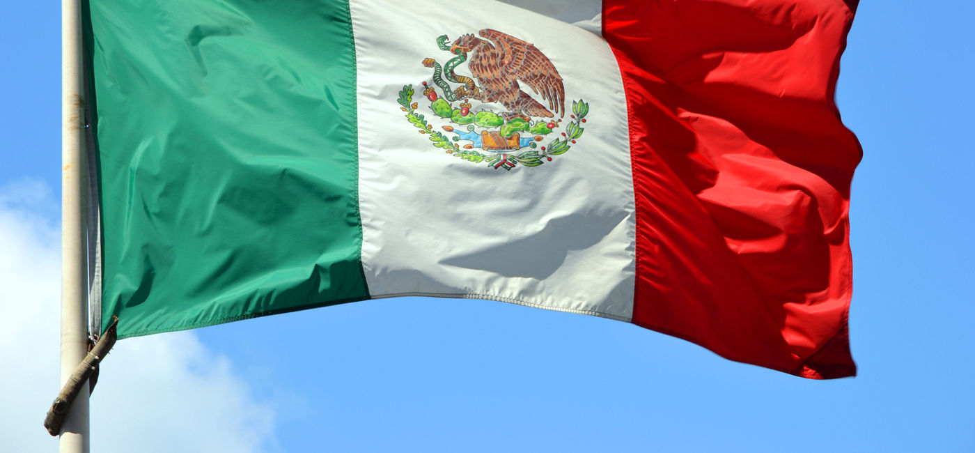 Image: The Mexican national flag. (photo via 3D_generator / iStock / Getty Images Plus)