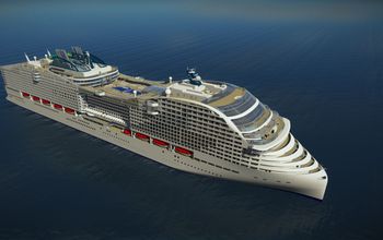 Rendering of the MSC Europa