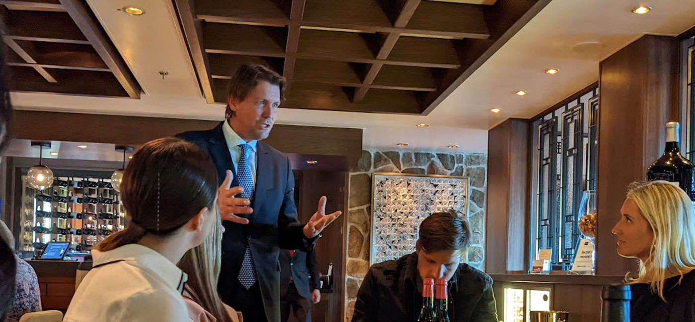 Image: NCL’s Meet the Winemaker Series - Salvatore Ferragamo Meet the Winemakers (Photo via Susan Young)