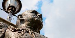 Statue of Sir Winston Churchil, London, England