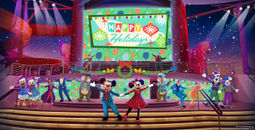 Mickey and Minnie's Holiday Party, Disney Cruise Line, DCL, holidays, Christmas