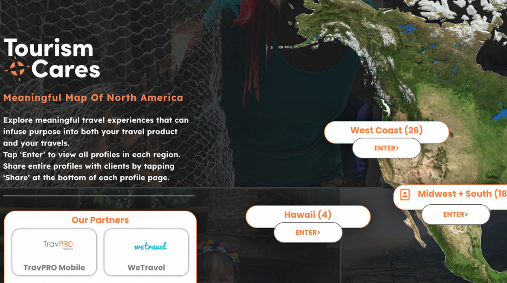 WeTravel Sponsors Tourism Cares' Meaningful Travel Map | TravelPulse