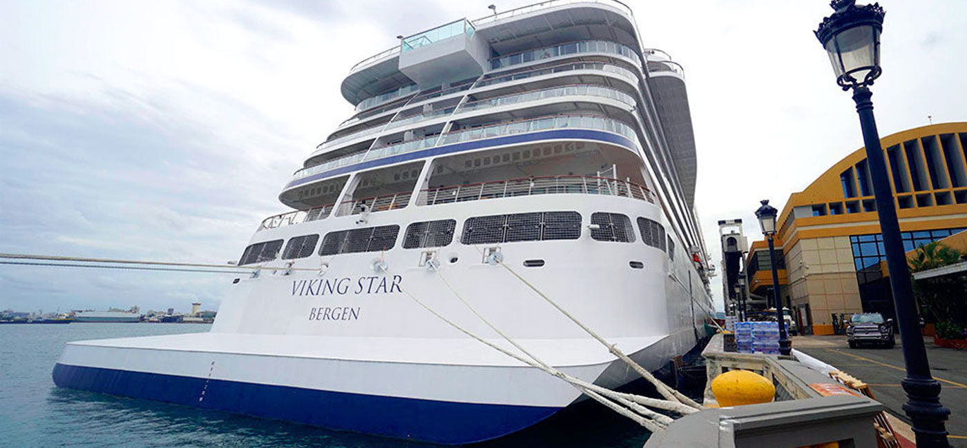 Image: PHOTO: The ducktail on Viking Ocean Cruises' Viking Star. (Photo by Jason Leppert)
