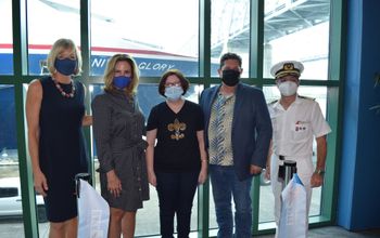 Carnival Cruise Line's 'Back to Fun' event at the Port of New Orleans, September 19, 2021.