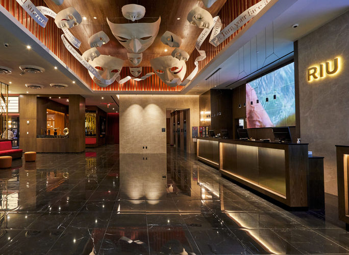 Lobby Riu Plaza Manhattan