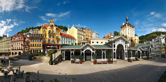Czech Spa town of Karlovy Vary Czech Republic, Karlovy Vary