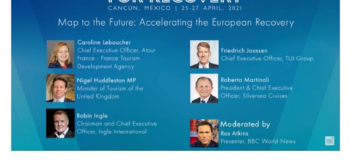Image: Europe panel at World Travel and Tourism Council’s Global Summit (screenshot from webinar)