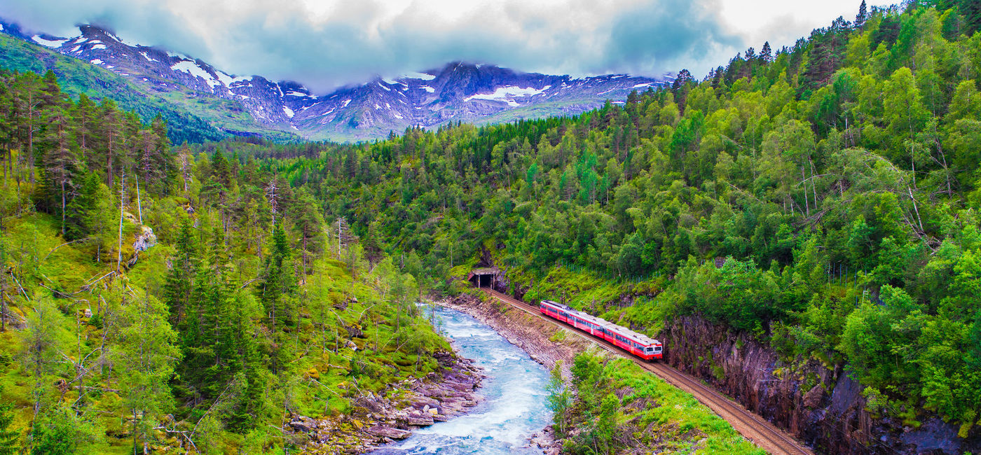 Image: PHOTO: Bergen Line in Norway. (photo via Amtrak Vacations)