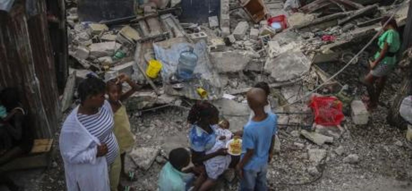 Image: Tremblement de terre en Haiti (Tremblement de terre en Haiti credit: Haiti Sun)