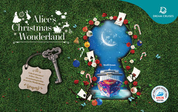 Dream Cruises' Alice's Christmas in Wonderland voyages.