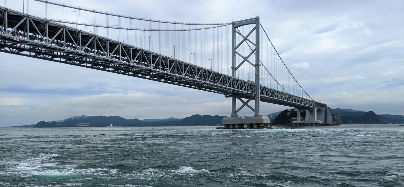 Image: The Naruto Whirlpools are a natural phenomenon between Shikoku and Awaji Islands. (photo via Alex Temblador)