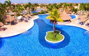 Grand Bahia Principe Punta Cana main pool.