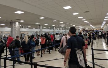 Airport Security Line