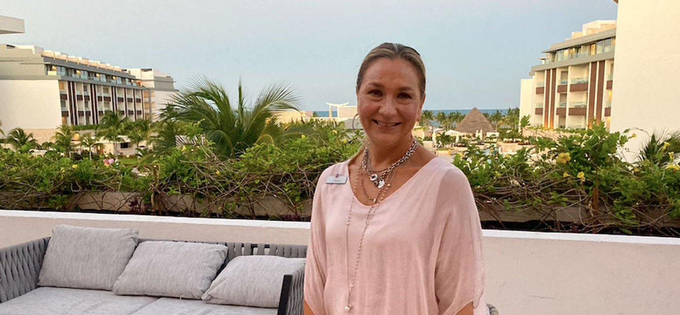 Image: Paula Miller, Director of Sales & Marketing, Majestic Resorts. (Photo Credit: TravelPulse Canada)