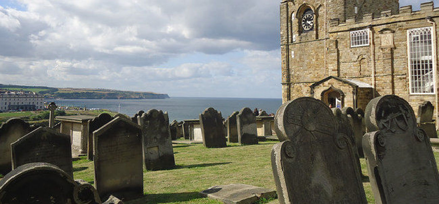 Image: PHOTO: The ruins of Whitby Abbey give the town its personality. (photo by Worldwide Scott)