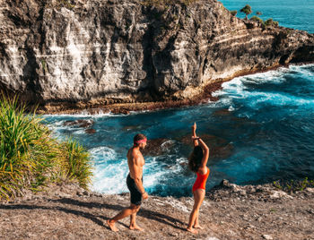 A couple enjoying Bali, Indonesia