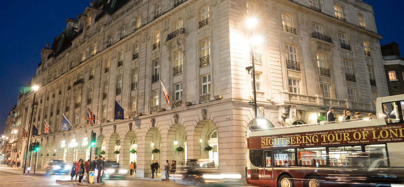 Image: PHOTO: The Ritz London in Piccadilly. (Photo via iStock Editorial / Getty Images Plus / Bikeworldtravel)
