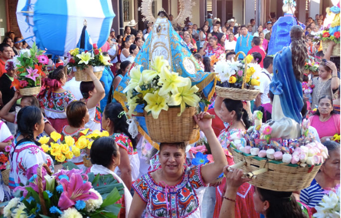 More than a million people visit the Sanctuary of the Immaculate Virgin of Juquila every year