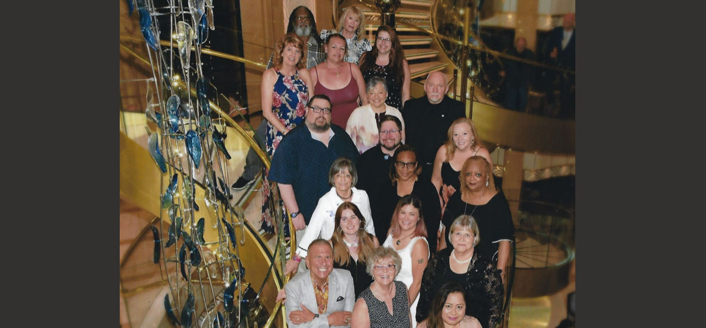 Image: Members of the Distinctive Destination Weddings (DDW) program aboard Majestic Princess. (photo courtesy of American Marketing Group)