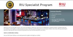 Riu Specialist Program