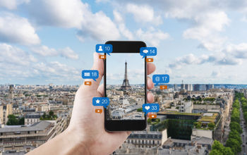 Social media loves travel.