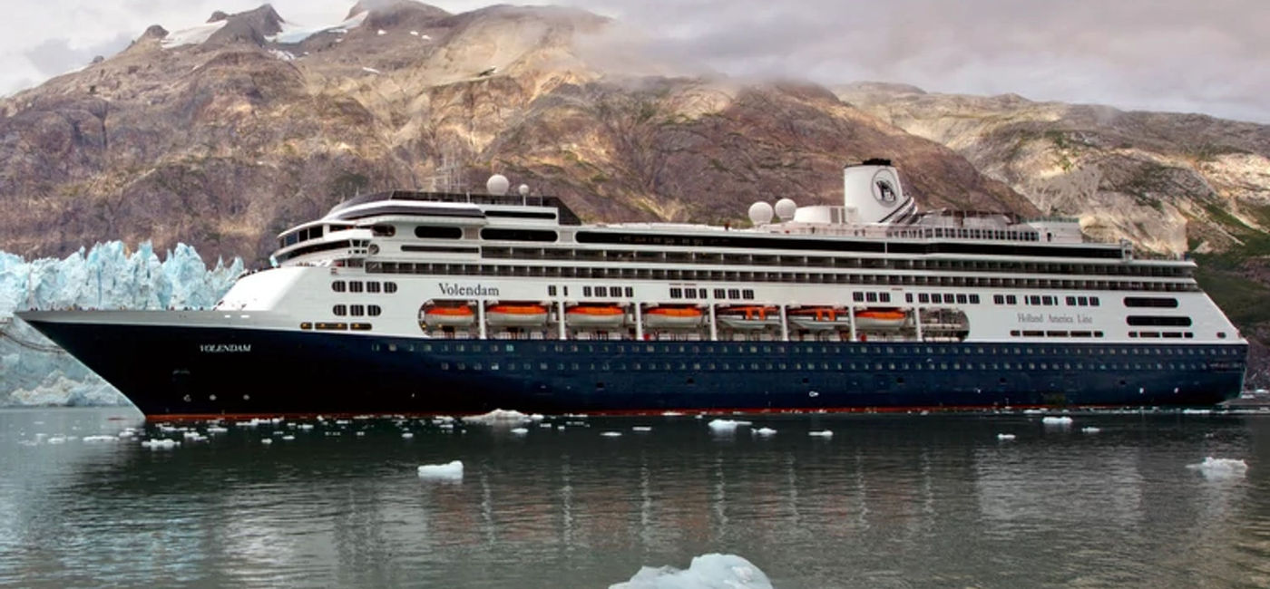 Image: HAL's Volendam has been chartered by the Netherlands to house Ukrainian refugees for next three months. (Holland America Line)