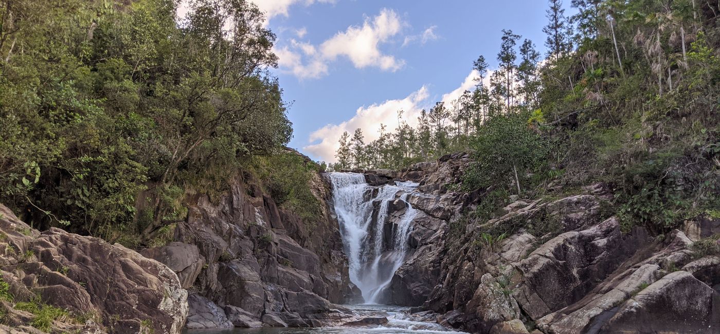 Image: Big Rock Falls is a beautiful waterfall in Belize. (photo via Alex Temblador)
