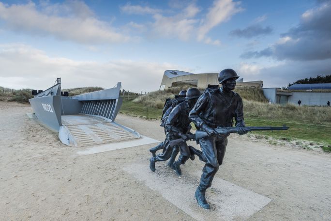 Memorials of World War II featuring the 75th Anniversary of the D-Day Landing
