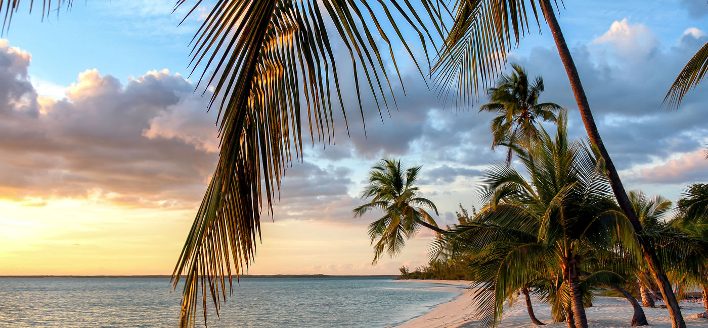 Image: Peaceful sunset at the island of Andros, Bahamas (Photo via SHansche / iStock / Getty Images Plus)