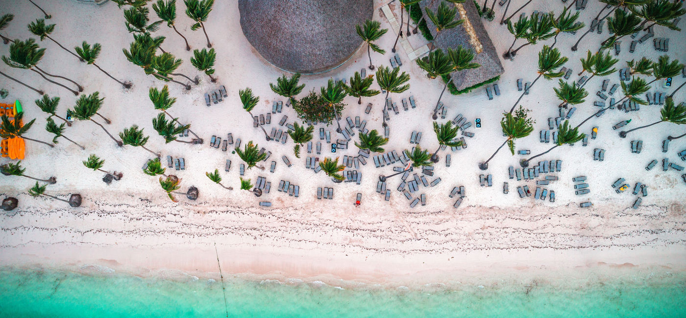 Image: Vue aérienne d'une plage  tropicale en République dominicaine. (photo via valio84sl / iStock / Getty Images Plus)