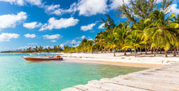 Beautiful caribbean beach on Saona island, Dominican Republic (photo via czekma13 / iStock / Getty Images Plus)