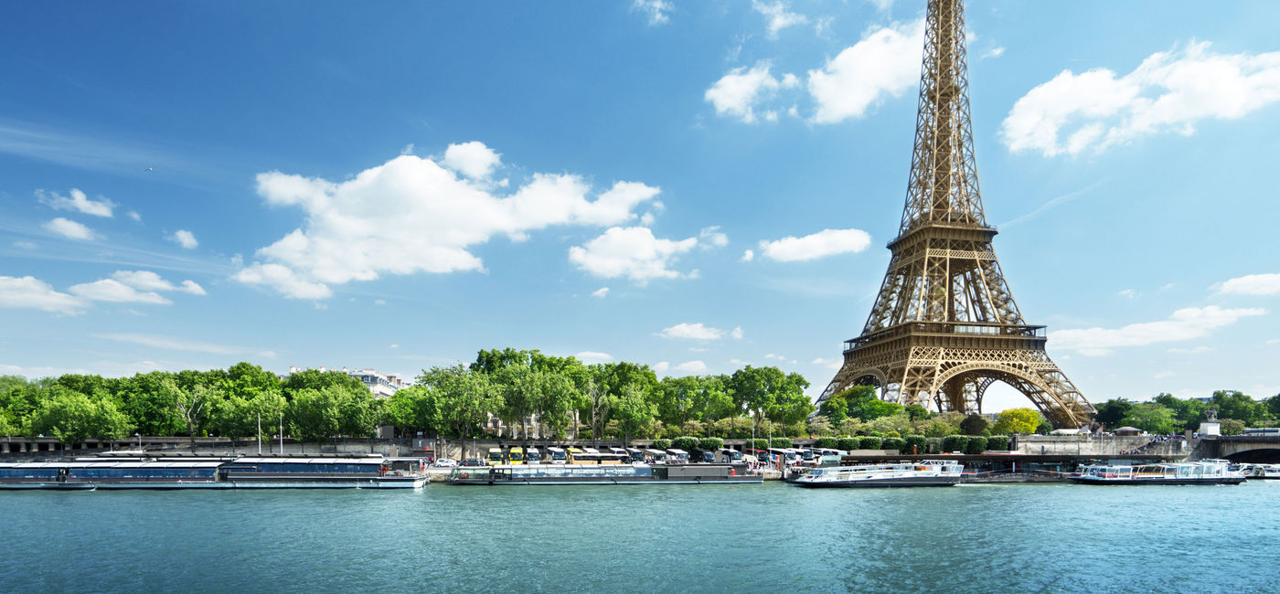 Image: River Seine in Paris with Eiffel Tower in the background. (photo via IakovKalinin/iStock/Getty Images Plus) (IakovKalinin / iStock / Getty Images Plus)